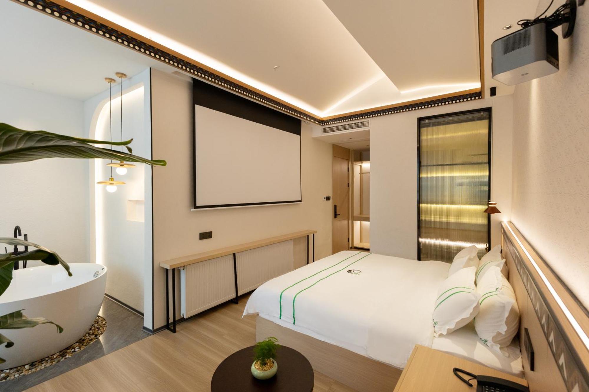 Xishu Garden Inn - Travel Agency Service - Car Rent Service - English Speaking تشنجدو المظهر الخارجي الصورة